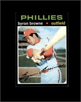 1971 Topps High #659 Byron Browne SP EX to EX-MT+