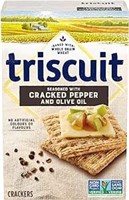 Triscuit Cracked Pepper & Olive Oil Crackers 200 g