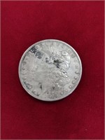 1895 O Morgan Dollar Coin-Has Damage