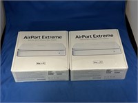 (2) 2007 APPLE AIRPORT EXTREME 802.11N WI-FI
