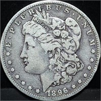 1896-O Morgan Silver Dollar, Better Date