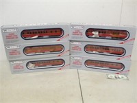 Set of 6 Williams Southern Pacific Classic