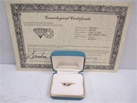 14K Gold H2 Ladies Brilliant Diamond Ring w/ .33