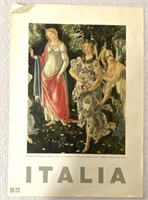 Vintage Italia Travel Poster