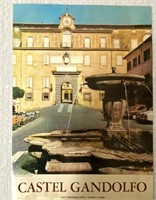 Vintage Castel Gandolfo Travel Poster