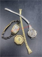 Very old watches with markings in them. Not