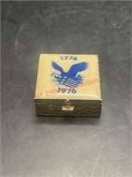 1776 Ornate Pill Box Vintage (living room)