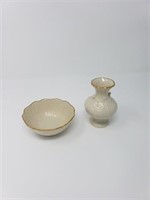 Lenox Finger Bowl and Bud Vase