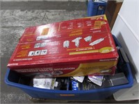 Box of Assorted Plumbing Supplies