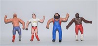 Vintage WWF/LJN Wrestling Superstars Bendies Lot o