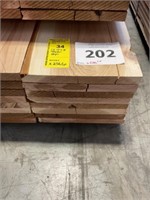 1 x 10" x 8' Cedar Boards x 256 LF