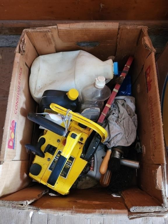 McCulloch Power Mac 6 Chainsaw and Misc Tools