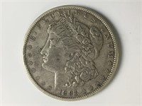 1891 Morgan Dollar  VF