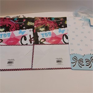 3 Large Paper Gift Bags **SEE IN-HOUSE PHOTO