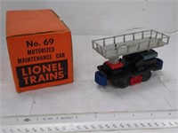 Lionel #69 Maintenance Car & Box