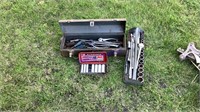 Tool box with tools