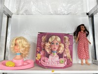 Vintage Barbie Beauty Center and Tall Barbie