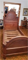 Antique empire twin bed