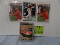 Midwest League Card Pack & 3 Albert Pujols Cards