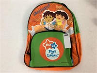 NICK JR. DORA TODDLER BACKPACK-NEW