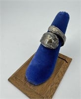Alvin Sterling Silver Spoon Ring