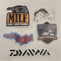 5 New Stickers- "Milf..." & More