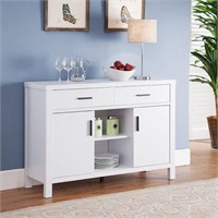 Fc design Contemporary Buffet Table with 2 Top