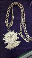 Heavy marked Italy 925 Chain necklace with