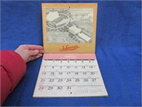 1962 johnson's dairy calendar - bloomington