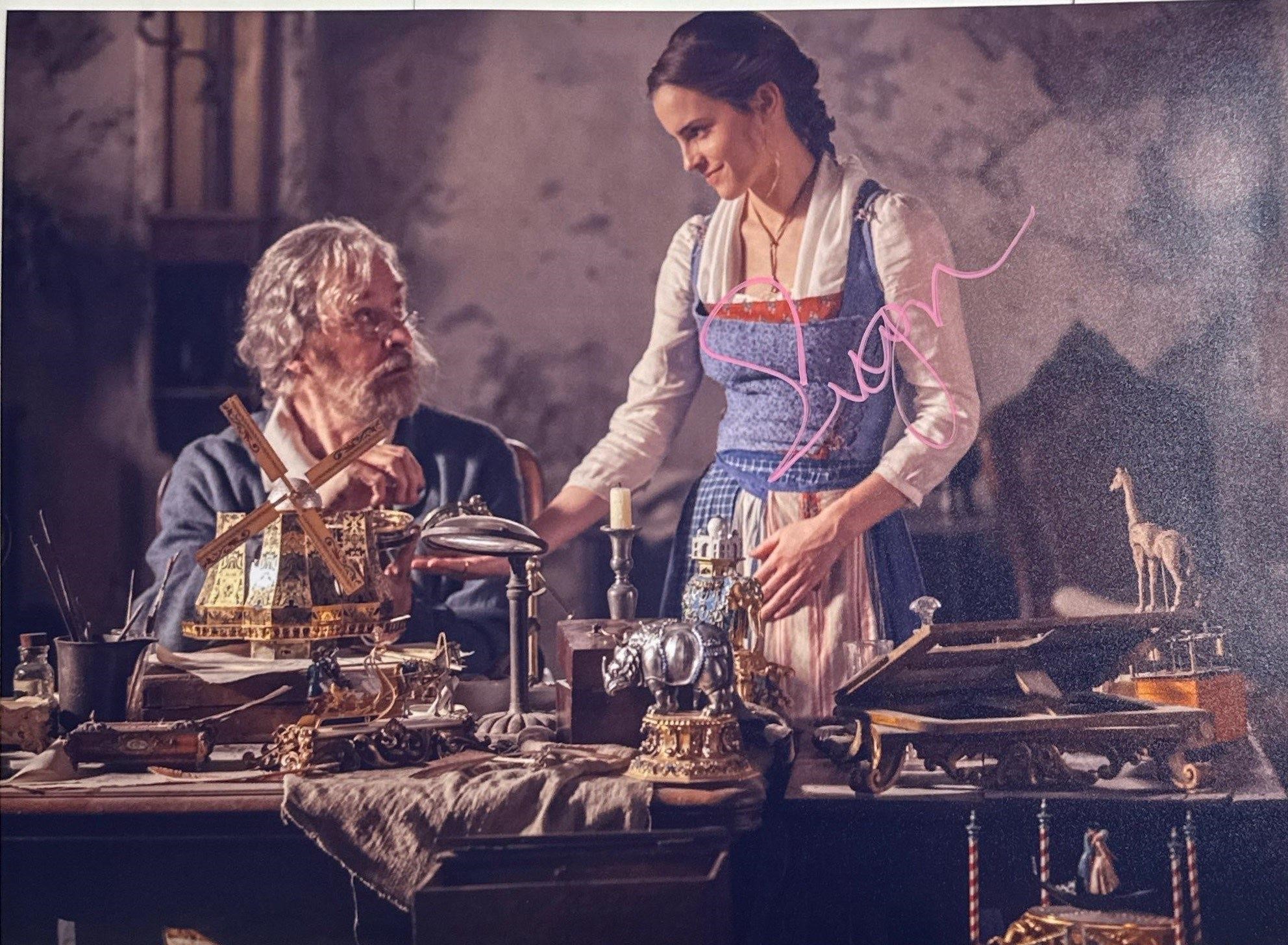 Autograph COA Beauty and the Beast Photo