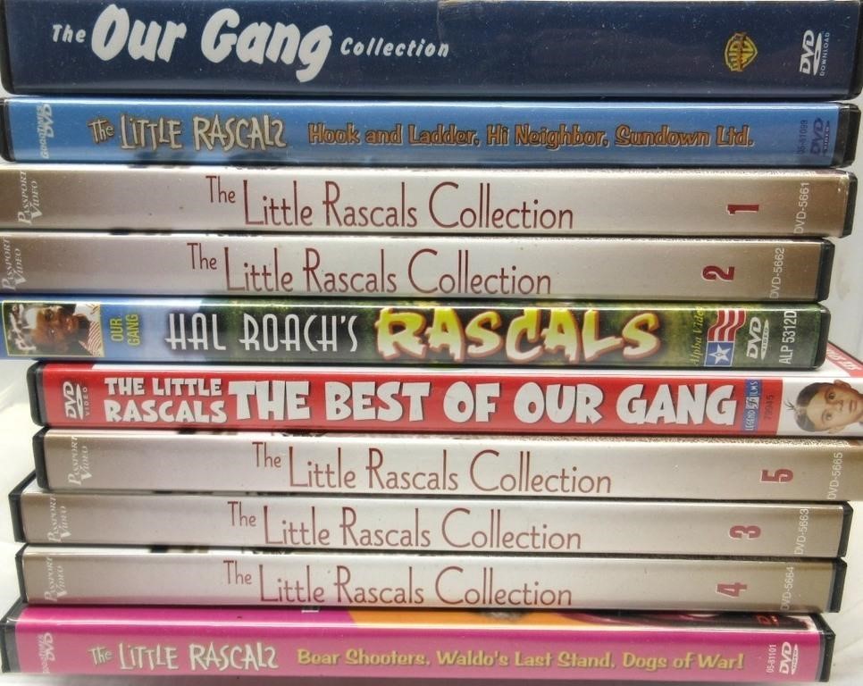 Assorted Dvd Movies Little Rascals Collection