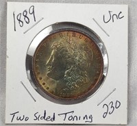 1889 $1 BU – Superb Toning/ Both Sides