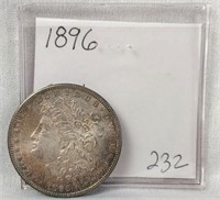 1896 $1  BU – Superb Toning/ Both Sides