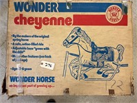 Wonder Cheyenne Horse Toy in Box