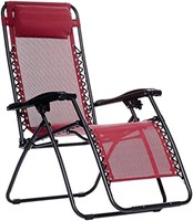 New  Outdoor Zero Gravity Lounge Folding Chair, Bu