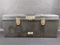 Contico Double Latch Black Plastic Tool Box