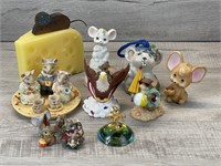 MOUSE MICE LOVER COLL FIGURINES FITZ & FLOYD