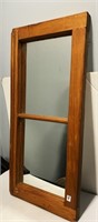 Wood Frame Mirror- NO SHIPPING