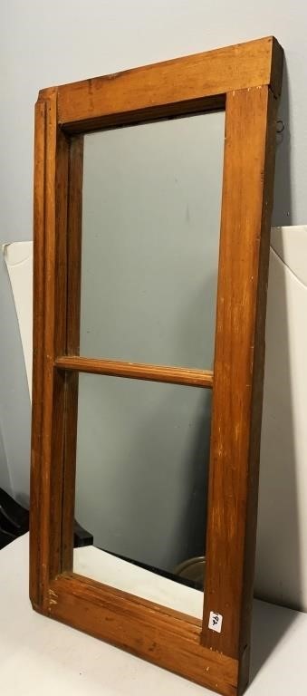 Wood Frame Mirror- NO SHIPPING