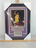 Kobe Bryant NBA Lakers framed print, 14 3/8 x 20
