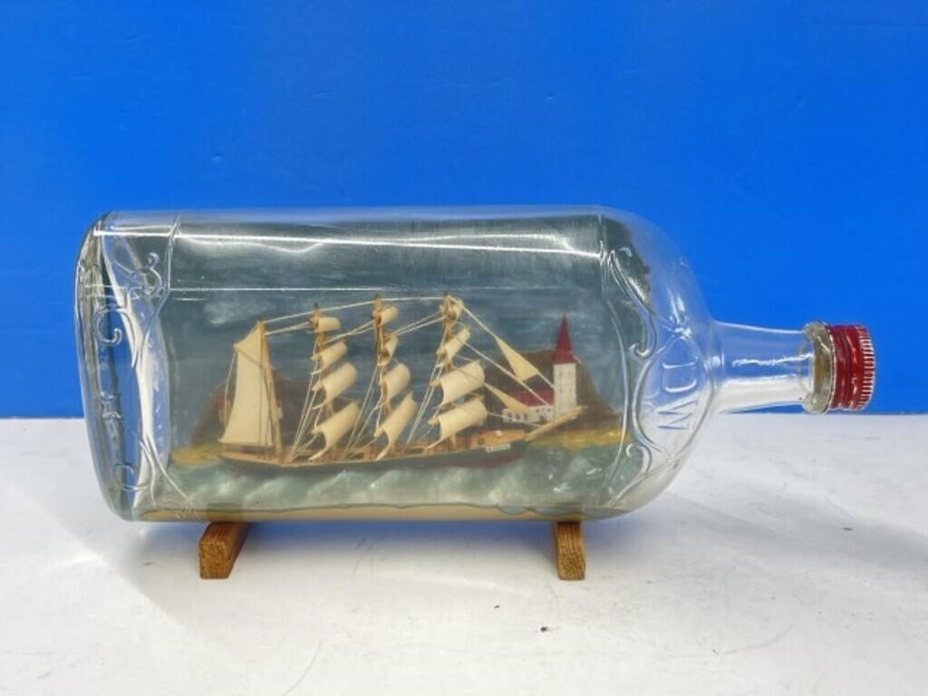 Vintage, Ship In A Bottle, Danforth Wine Ltd.