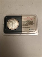 1996 American Silver Eagle-Toned