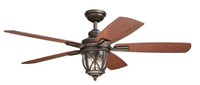 allen + roth Cage Ceiling Fan Light Remote $180