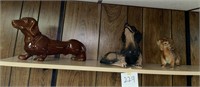 Dog Figurines (3)