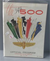 54th Official Indy 500 program from 1970.