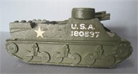 Vintage military toy marked Motort Howitzer.
