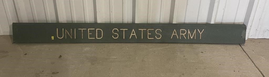United States Army Sign