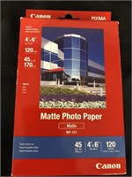 Canon Pixma Matte Photo Paper 120 Sheets New