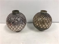 Antique lightening rod globes