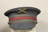 Early U.S. 13th Artillery Co. C Military Visor Hat